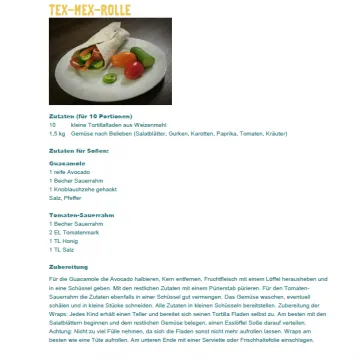 Voransicht Tex-Mex-Rolle