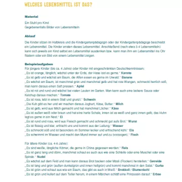 Voransicht Welches Lebensmittel ist das?