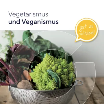 Deckblatt Vegetarismus und Veganismus ÖGK