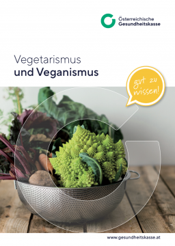 Deckblatt Vegetarismus und Veganismus ÖGK