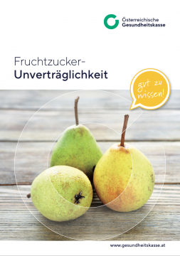 Deckblatt Fruchtzucker-Unverträglichkeit ÖGK