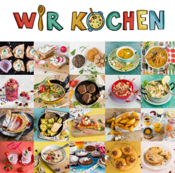 Deckblatt der Rezeptkartensammlung