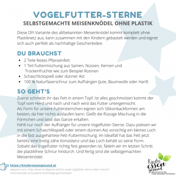 Vogelfutter-Sterne Voransicht