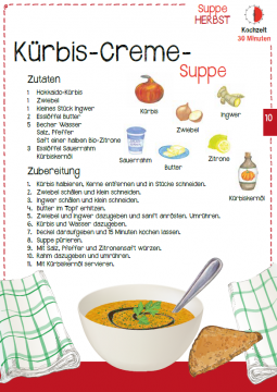 Vorschaubild Herbstrezept Kürbis-Creme-Suppe