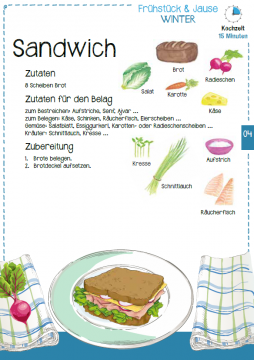 Vorschaubild Winterrezept Sandwich