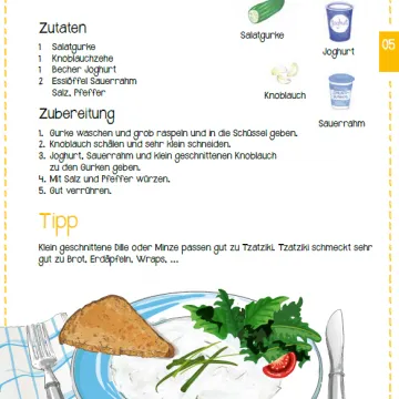 Sommerrezept Tzatziki