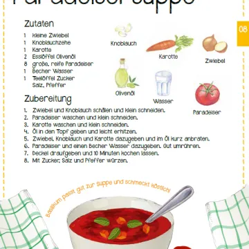Sommerrezept Paradeisersuppe