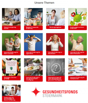 Vorschaubild Gesundheitsfonds Steiermark Ernährung