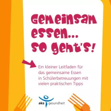 Vorschaubild Folder Gemeinsam Essen