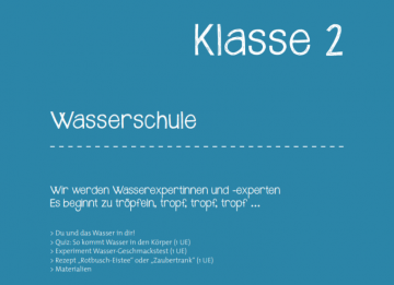 Deckblatt Wasserschule 2. Klasse / © aks Gesundheit