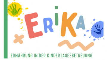 Logo Projekt Erika in bunter Schrift
