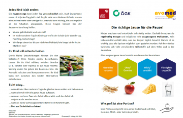 Vorschaubild Jausenfolder avomed