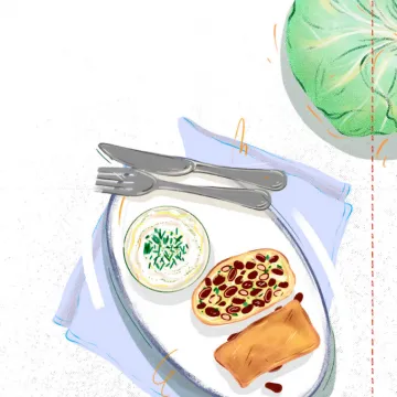 Vorschaubild Krautstrudel mit Käferbohnen © Carina Lindmaier