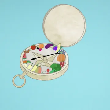 Voransicht Figurbild Essen mit Genuss