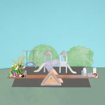 pflanzliche und tierische Lebensmittel / © GÖG