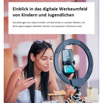 Deckblatt Studie zu Werbeumfeld Kinder und Jugendliche / © BMSGPK