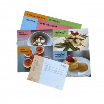Rezeptkarten des Projekts EriKa